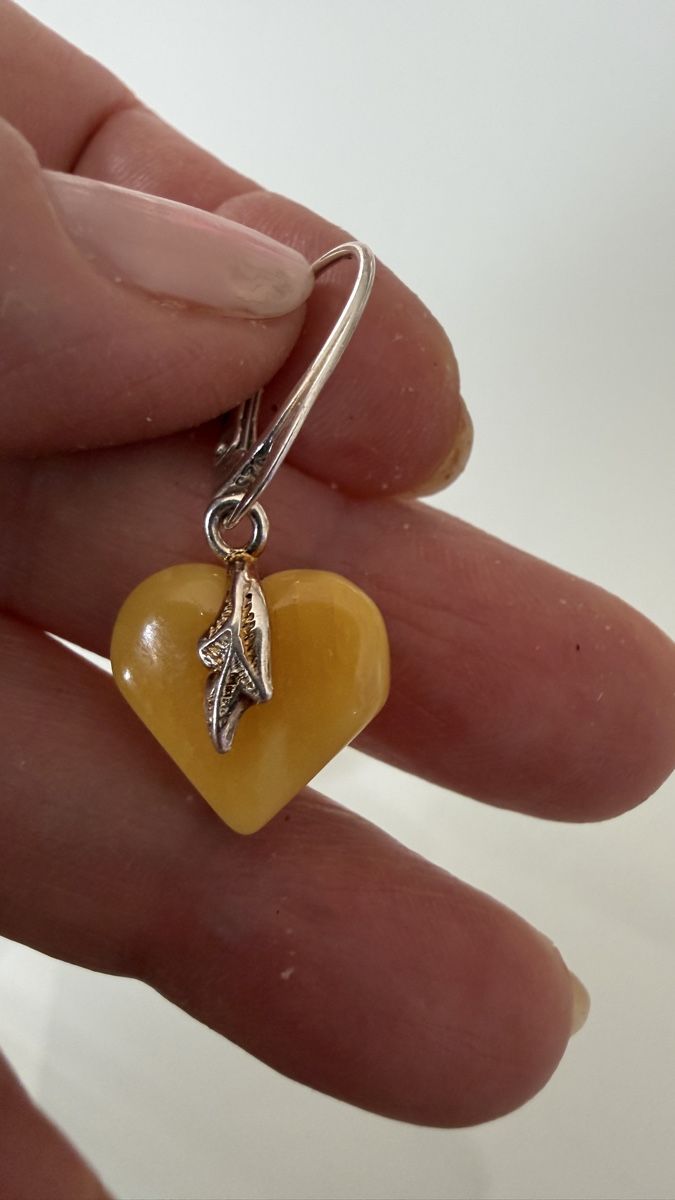 Orecchini pendenti & Orecchini a lobo: Bernstein Ohrringe in,  Silber 925, Valentinstag-Geschenk – Nuovo e nell'imballaggio originale da Ebikon venduto da Leonidas2 6