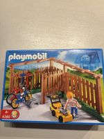 Playmobil abri pour jardinier et vélo 