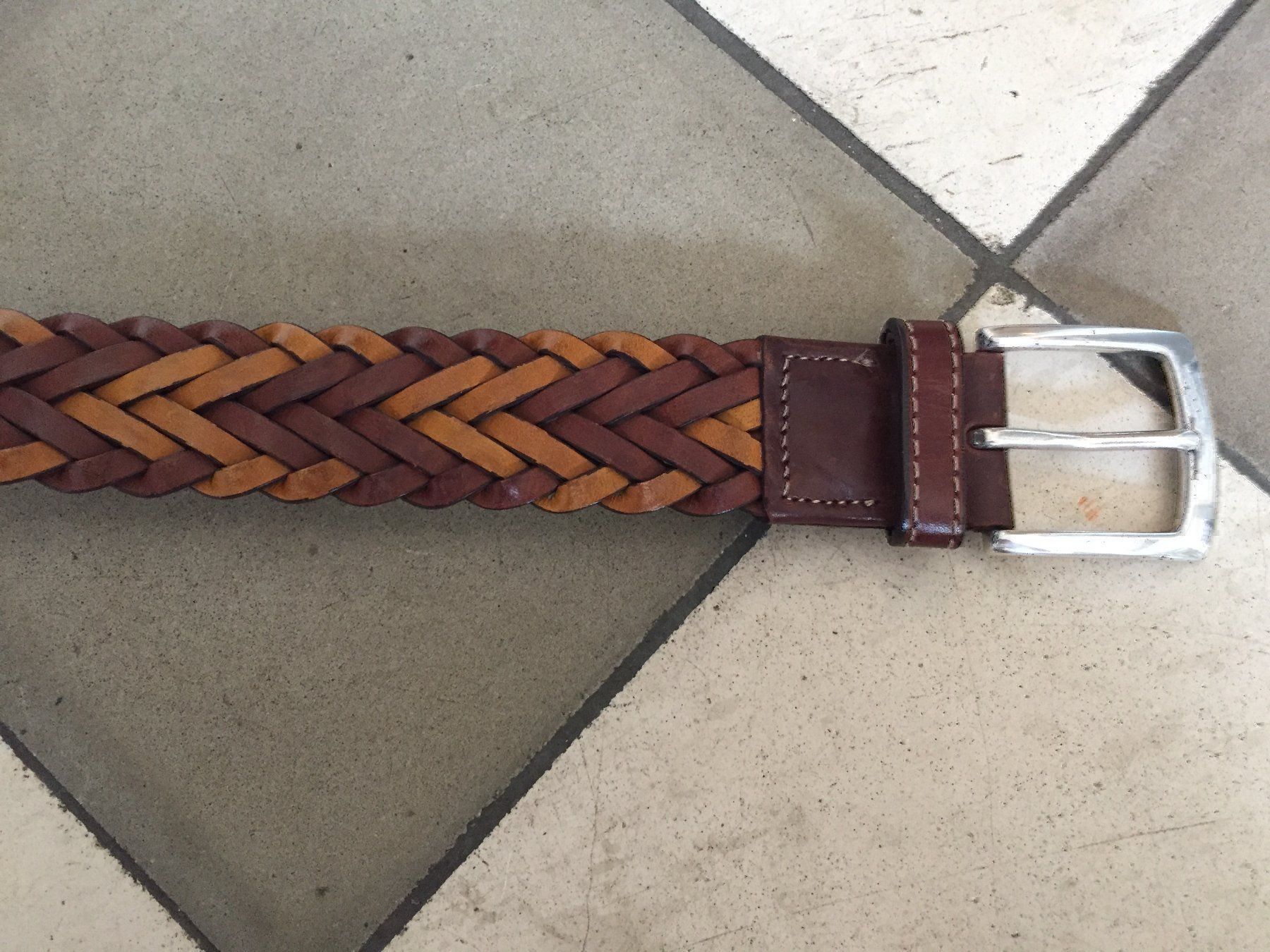 Cinture: Edler LEYVA-Ledergürtel, made in Spain – Usato da Eglisau venduto da vfe7 2