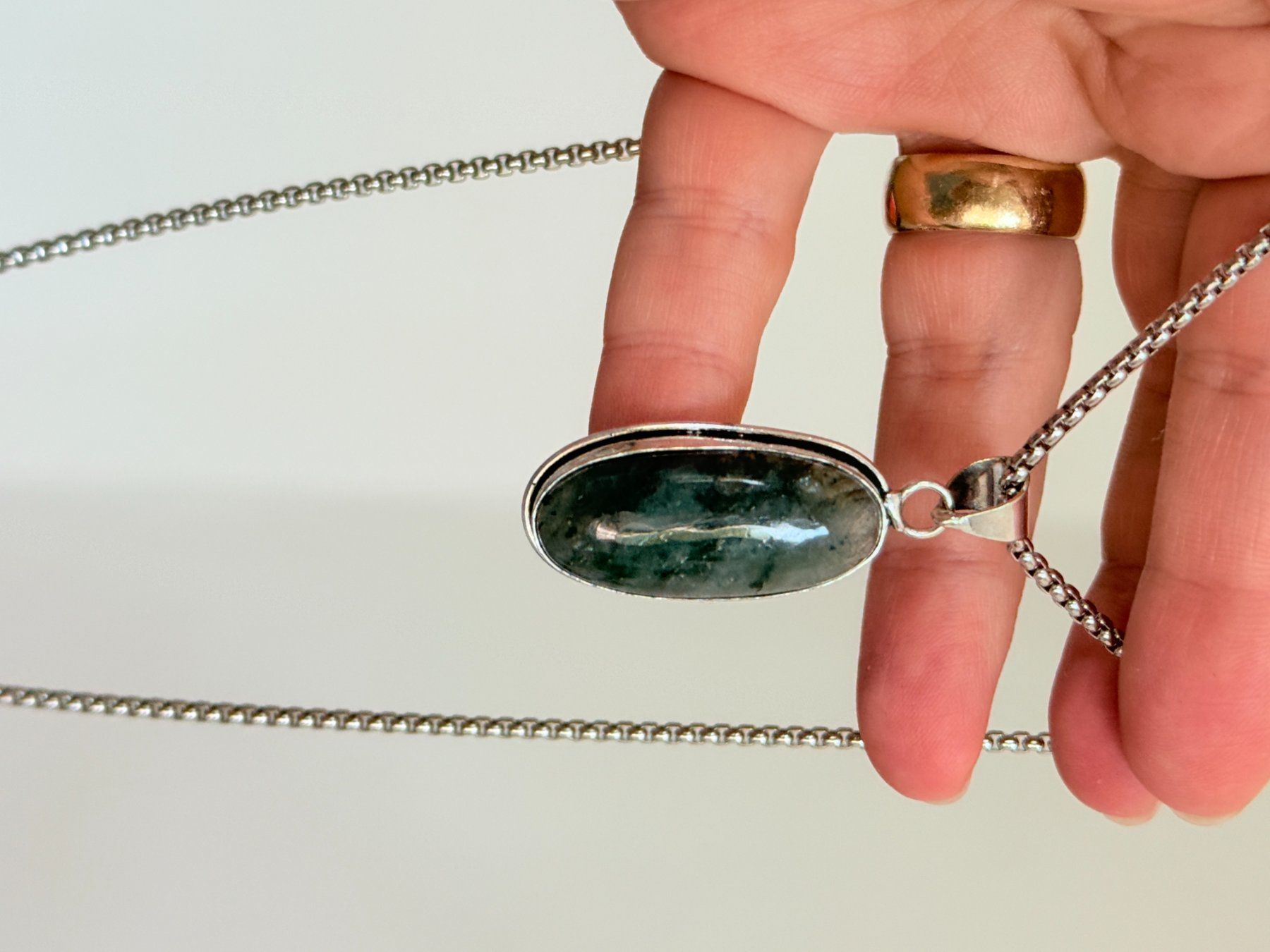 Catenine: Labradorite necklace – Nuovo e nell'imballaggio originale da Genève venduto da AGBERG 4