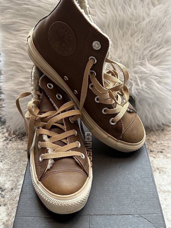 Converse Chaussures hommes: Ledersneaker Chuck Taylor All Star – Neuf (Voir description) à Wilen b. Wollerau par chocolady