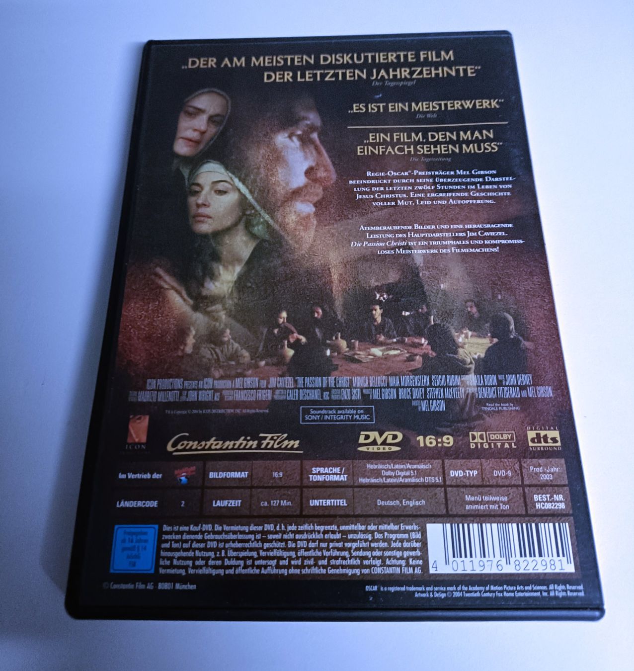 Tutti i DVDs: Die Passion Christi (DVD) – Usato da Köniz venduto da Filmzone 2