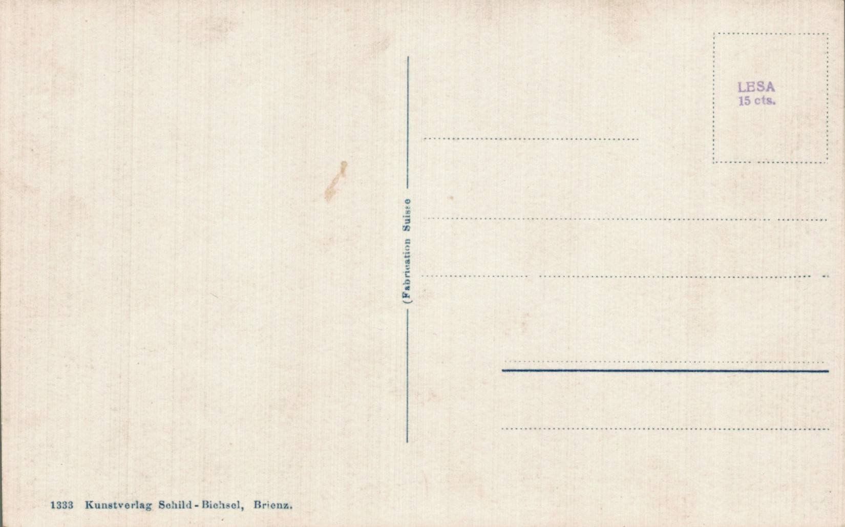 Cartoline postali: Ansichtskarte Meiringen Berner Oberland – Nuovo (secondo la descrizione) da Oberkirch LU venduto da sa_kr 1