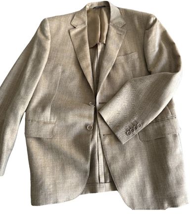NEU Canali Jackett 49% Wolle 30% Seide 21% Leinen 