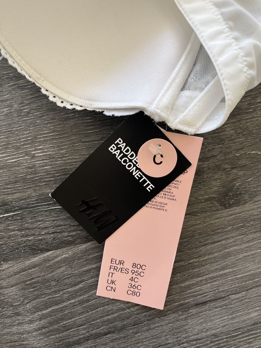 H&M Sonstige Unterwäsche: Balconette BH weiss Spitze NEU – Neu und originalverpackt aus Allschwil von MaloseS08 2