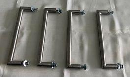Möbelgriffe Edelstahl neuwertig 17cm (vom Jumbo)
