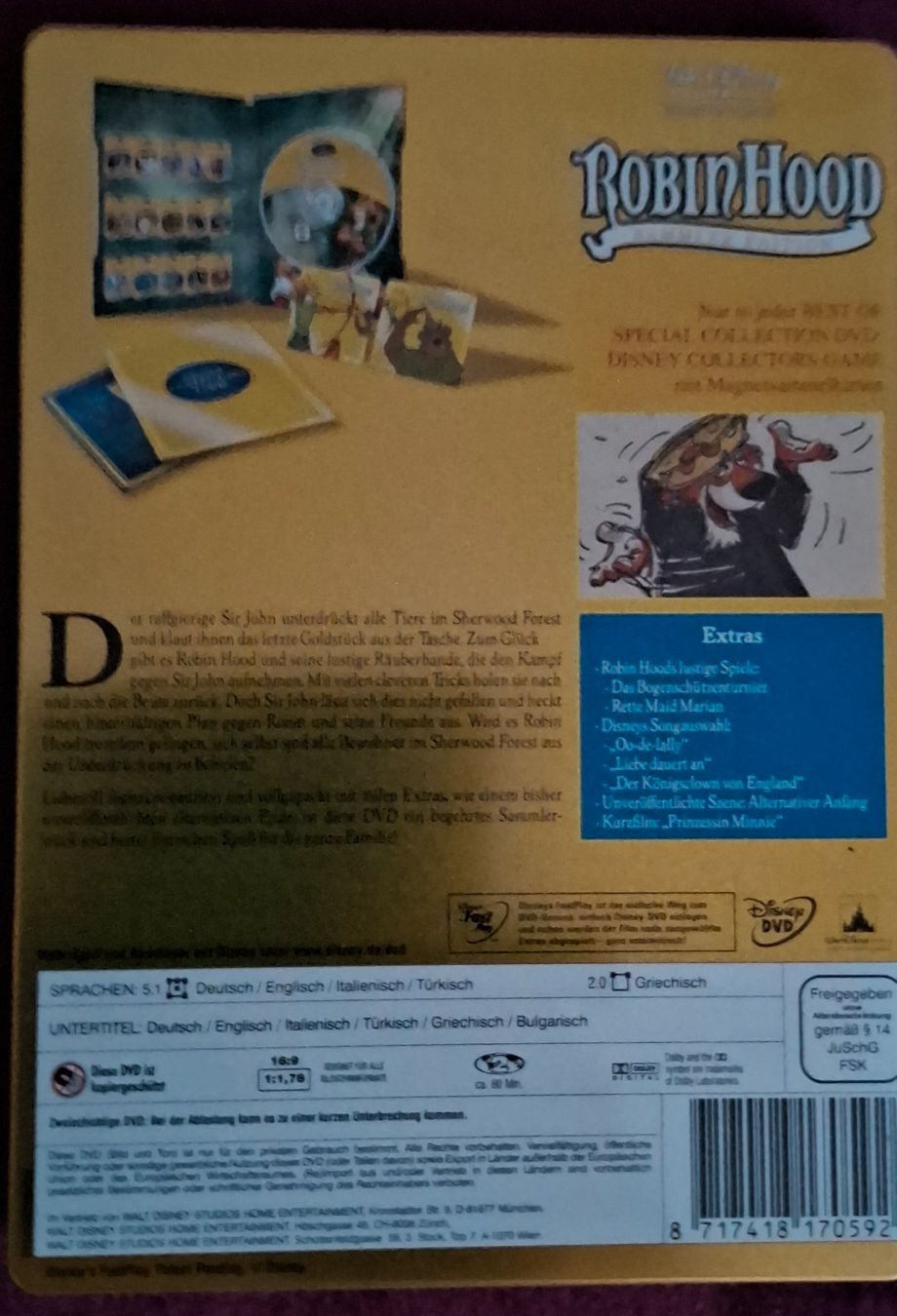 Tutti i DVDs: Robin Hood Special Edition – Usato da Basel venduto da mgn_ft72 1
