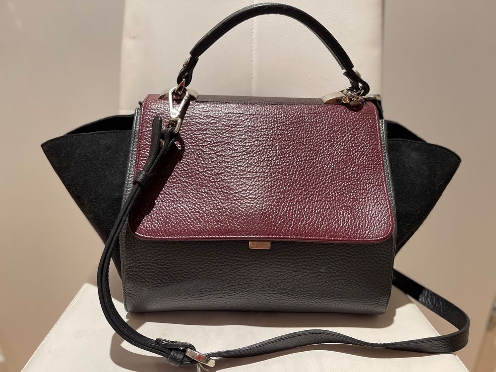 MONA TASCHE TRAPEZ MEGA LEDER Kaufen auf Ricardo