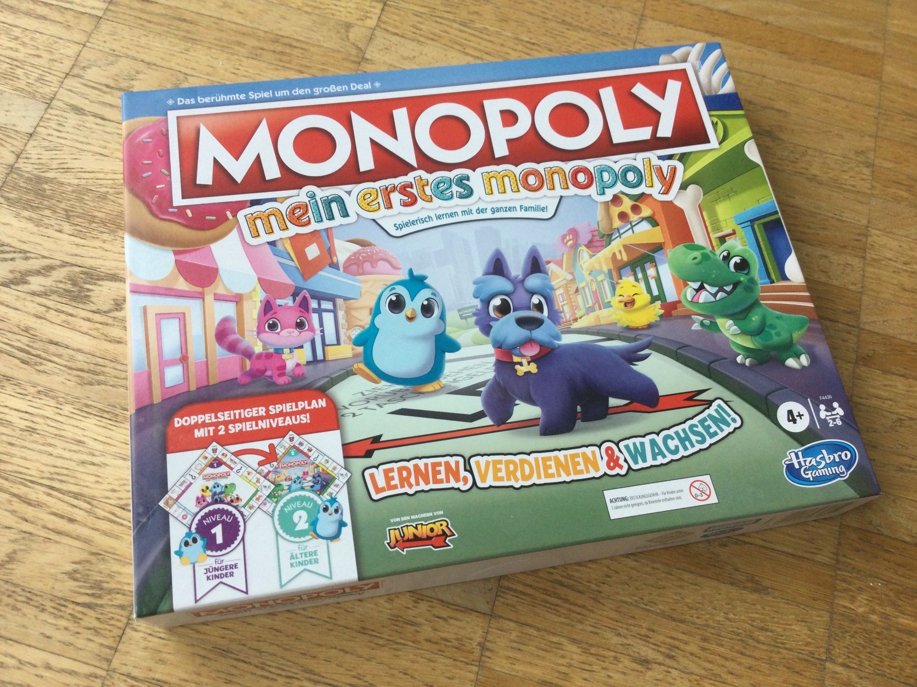 Hasbro Giochi: Mein Erstes Monopoly Kinder Spiel – Nuovo (secondo la descrizione) da Zürich venduto da ShadowVorlon