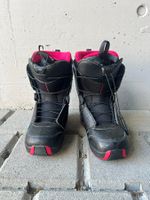 Salomon Pearl Snowboardschuhe Damen Boots Gr 41 Schwarz Pink