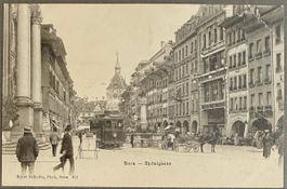 Historische AK: Bern - Spitalgasse  1910