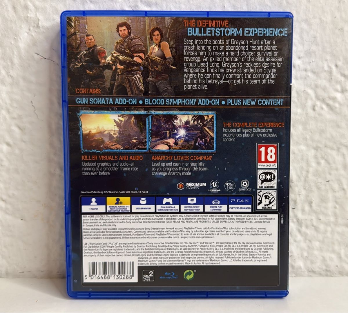 Sony Spiele: Bulletstorm Full Clip Edition - PS4/PS5 Game – Gebraucht aus Ehrendingen von bubulence 1