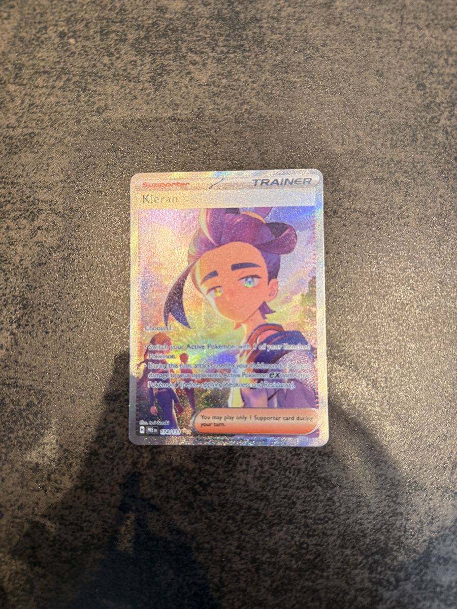 Pokémon Carte collezionabili: Kieran #174/131 EN – Nuovo (secondo la descrizione) da Binz venduto da Ladykatsumii 1