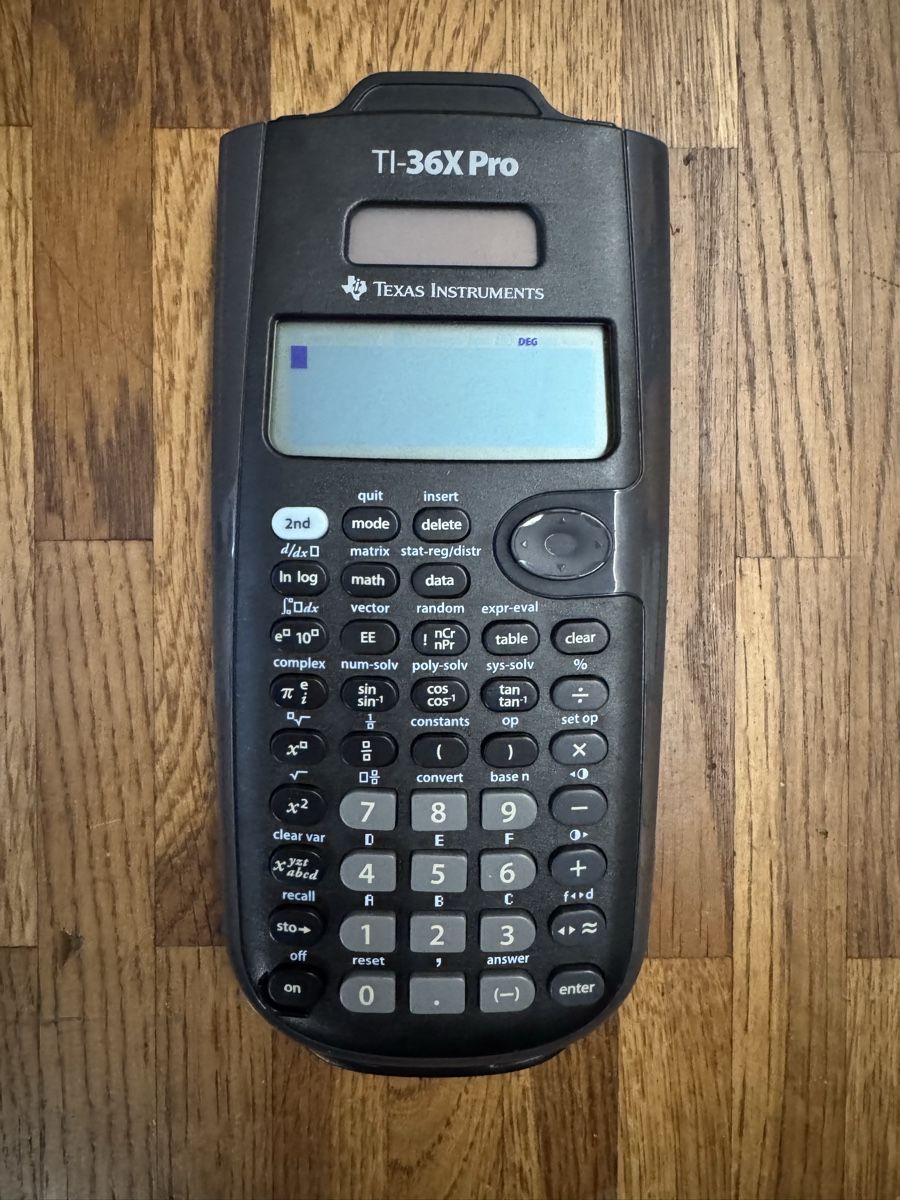 Texas Instruments Calcolatrici tascabili: TI-36X Pro Taschenrechner – Usato da Schaffhausen venduto da eli_tcm6