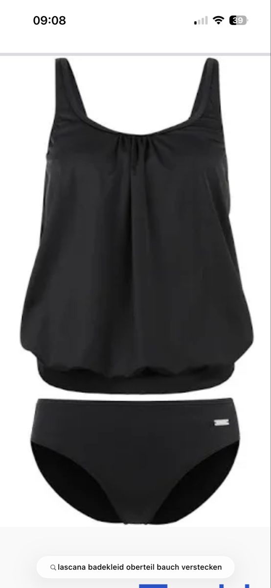 Lascana Costumi da bagno & Bikini: Lascana Tankini schwarz Gr. 40 – Usato da Kriens venduto da aloha19