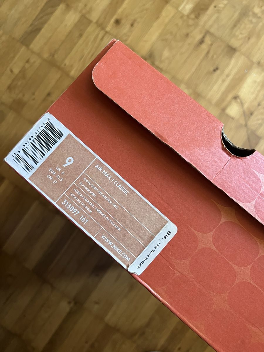 Nike Herrenschuhe: Air Max 1 HOA Eu 42.5 SOLESWAPED – Gebraucht aus steinmaur von andresvicent1 4