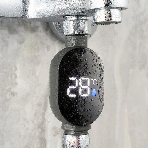 Altro per la casa: Mit LED Anzeige Digital Wassersensor Duschthermometer – Nuovo (secondo la descrizione) da Kirchdorf AG venduto da Restposten110 9