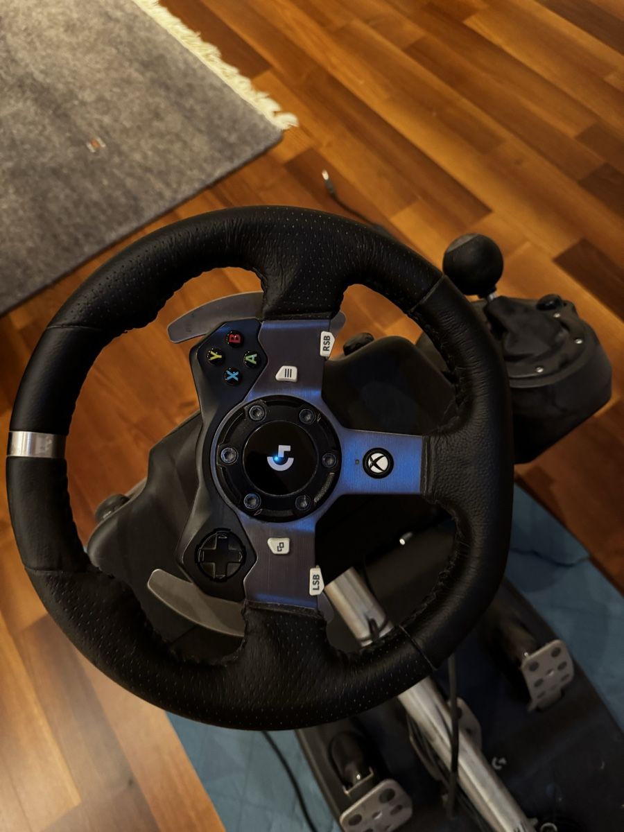 Microsoft Console: Logitech G920 Driving Force Lenkrad mit Stifter! – Usato da Oberwil BL venduto da Driver_mp 2