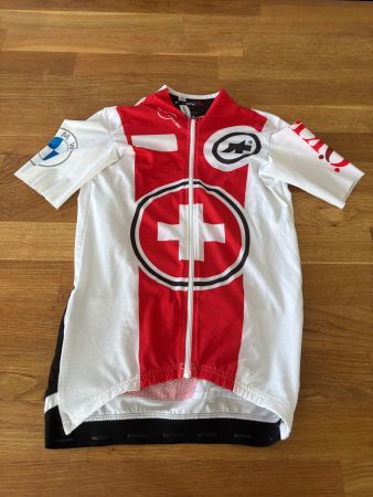 Assos Swiss Cycling kurz Arm trikot gr s
