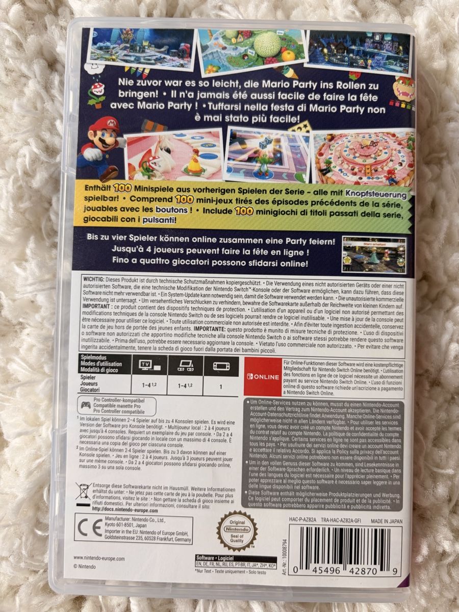 Giochi: Mario Party Superstars Nintendo Switch – Nuovo (secondo la descrizione) da Widen venduto da Dave18. 2
