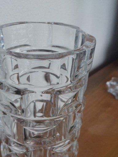 Vasi & Recipienti: Pressglas Vase 60er/70er Jahre – Usato da Hergiswil NW venduto da maiette-23.N 3
