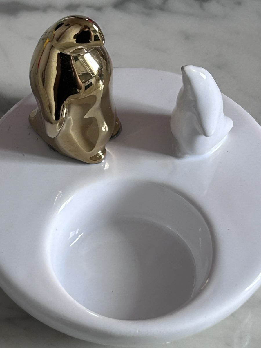Tutte le decorazioni: Cute Penguin Family tealight holder, Ceramic – Nuovo (secondo la descrizione) da Biel/Bienne venduto da zit_v5yc 2