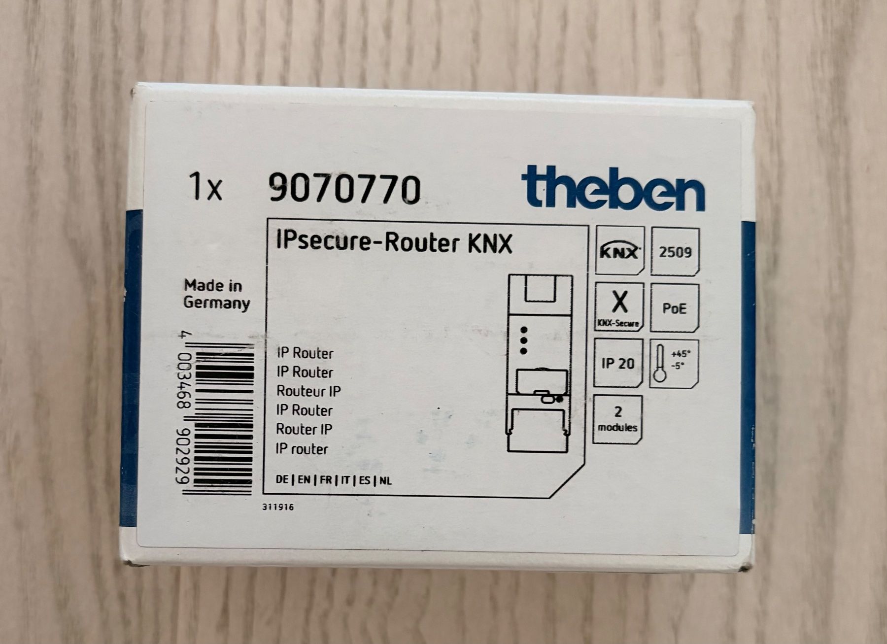 Modem & Router: Router KNX Theben – Nuovo e nell'imballaggio originale da Erde venduto da Ricardoannonce