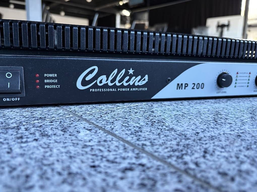 Verstärker: Collins MP200 Professional PA Verstärker – Gebraucht aus Cazis von The_Chance