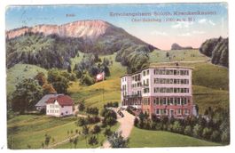 2.5.1921 rare Ober-Balmberg AK/Solothurner-Erholungsheim