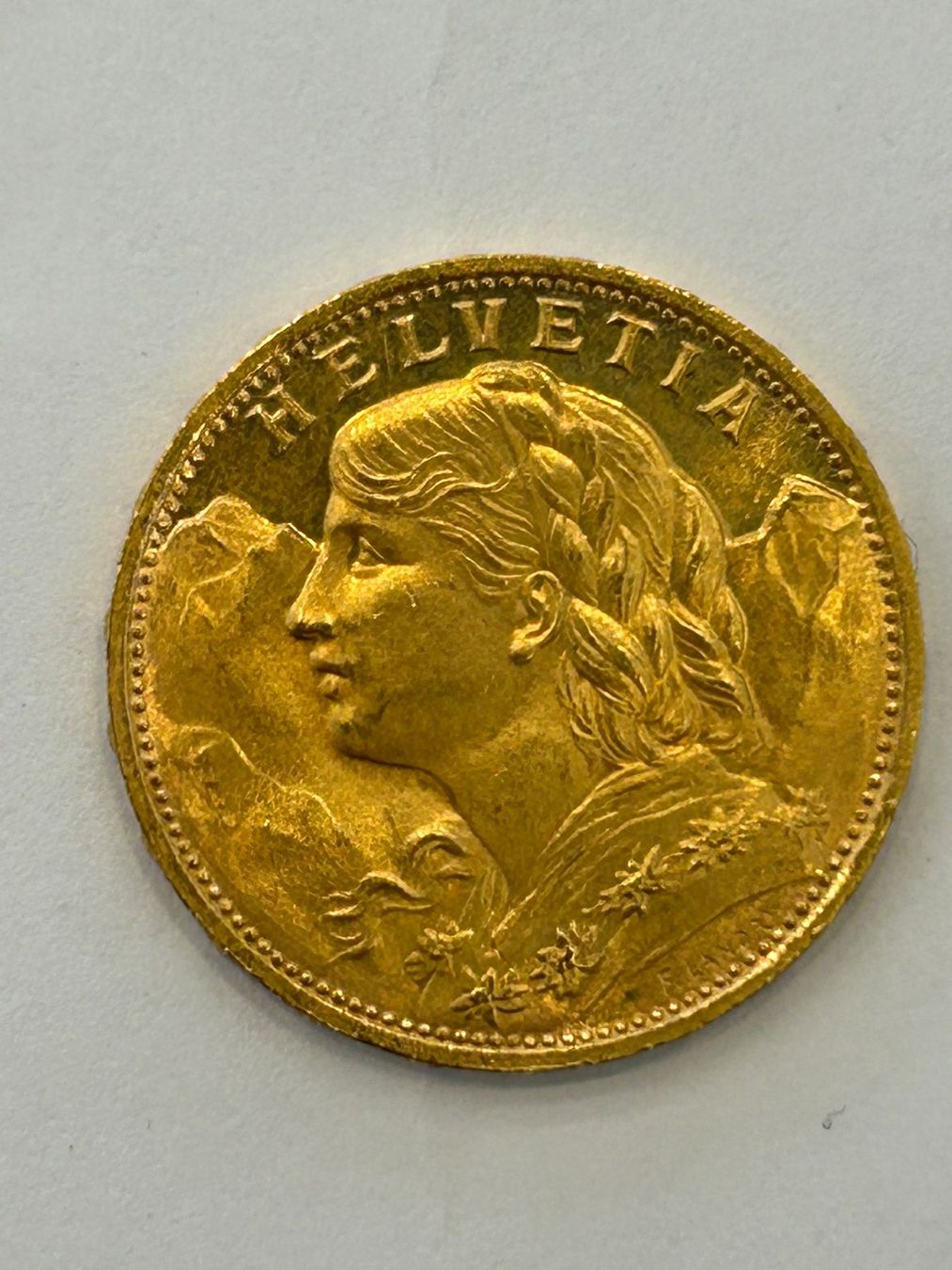 Tutti le monete: 20er Goldvrenelli 1926 – Usato da herisau venduto da hb_gold