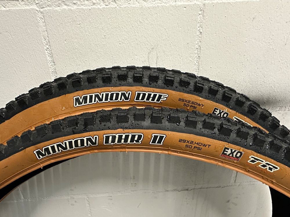 Pneu VTT Maxxis Minion DHF 29x2.6" EXO TR Tubeless - Pour All Mountain / Enduro / DH