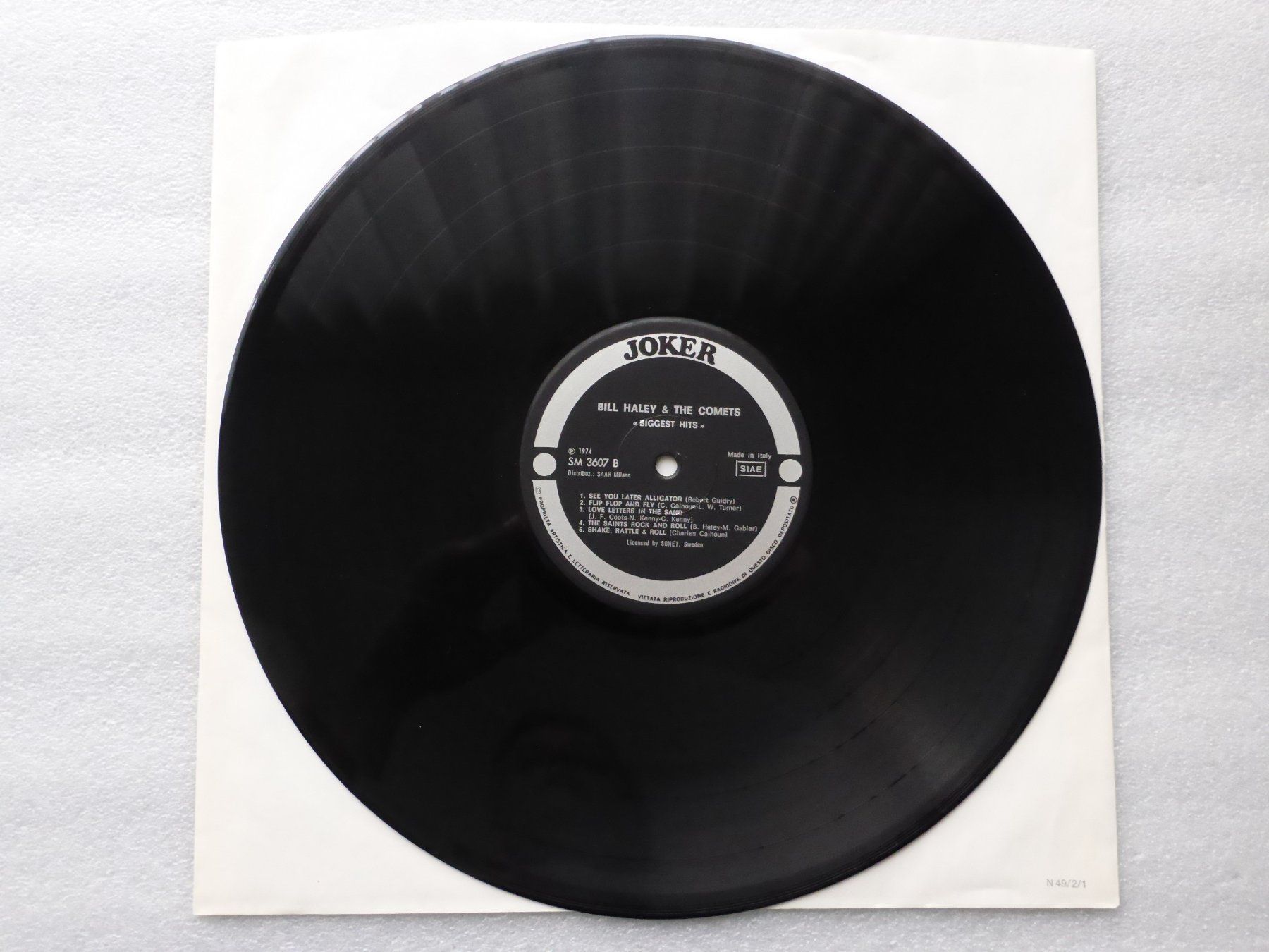 Schallplatten: VINYL  LP  BILL HALEY & THE COMETS – Gebraucht aus Küssnacht am Rigi von Sunnestrahl 2