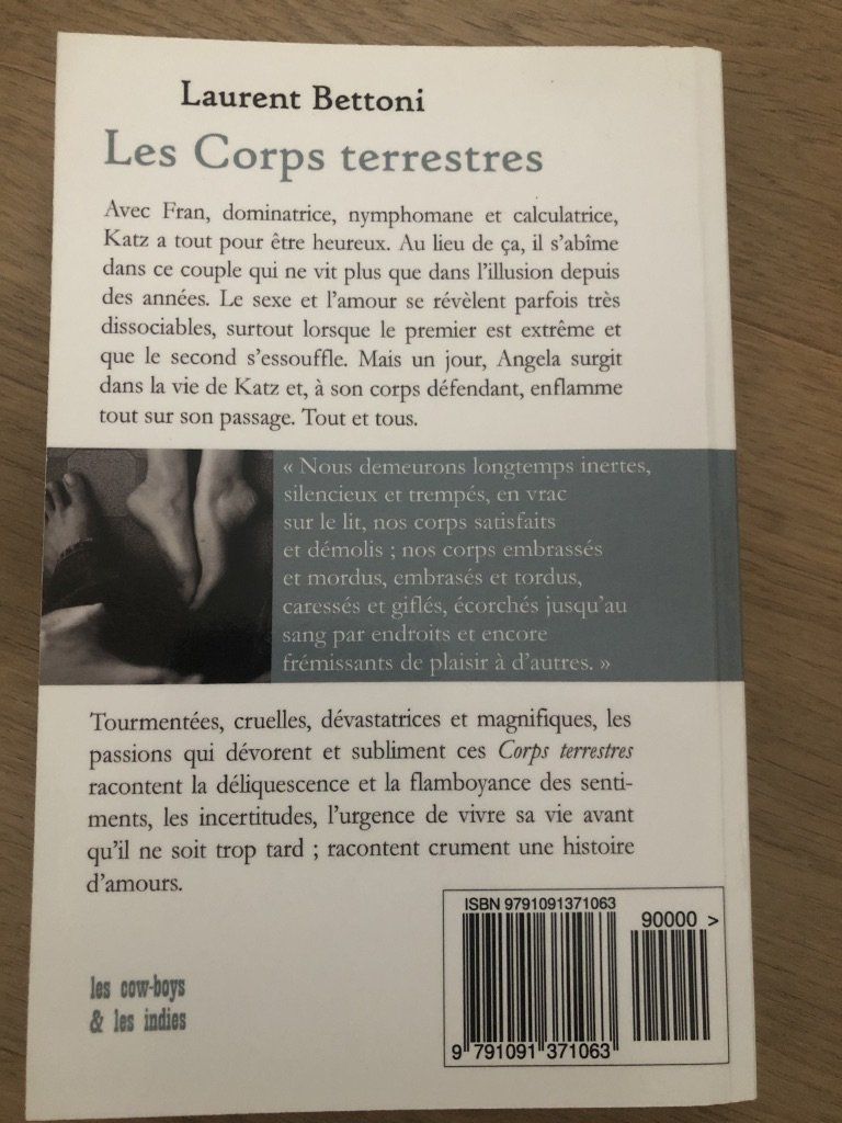 Libri: Les corps terrestres - Laurent Bettoni – Usato da Epalinges venduto da del_hw6v 1