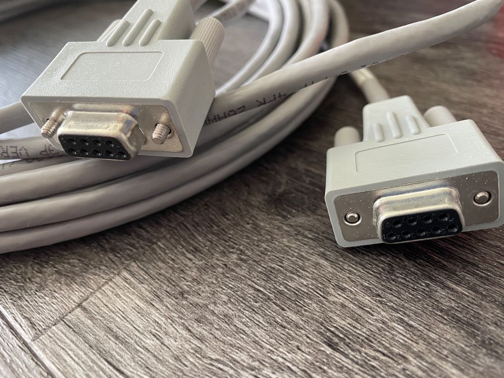 9 Meter RS232 Serial Kabel NEU/Câble série RS232 de 9m NEUF (Neu ...