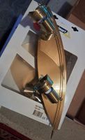 Lampen Deckenlampe goldig 2x 2er und 1x 3er, neu, Halogen