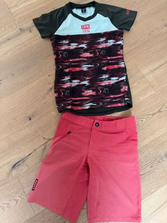 ION Bike Trikot und Shorts, Grösse 34/XS guter Zustand