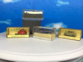 4 IMU Modellautos 1:87 in OVP
