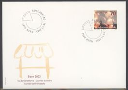 2003, FDC, Sondermarke Tag der Briefmarke