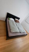 Bettgestell mit Stauraum Schwarz 160x200 cm guter Zustand