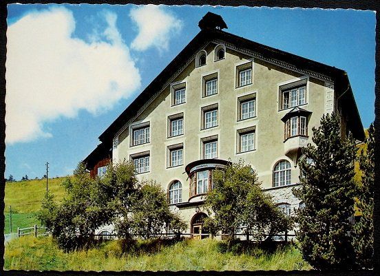 Cartoline postali: ST. MORITZ Institut Thedosia – Nuovo (secondo la descrizione) da Jona venduto da philajona