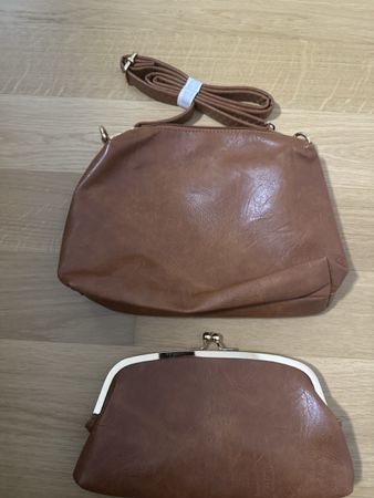 Braune Handtasche/Clutch, neuwertig, Top Zustand!
