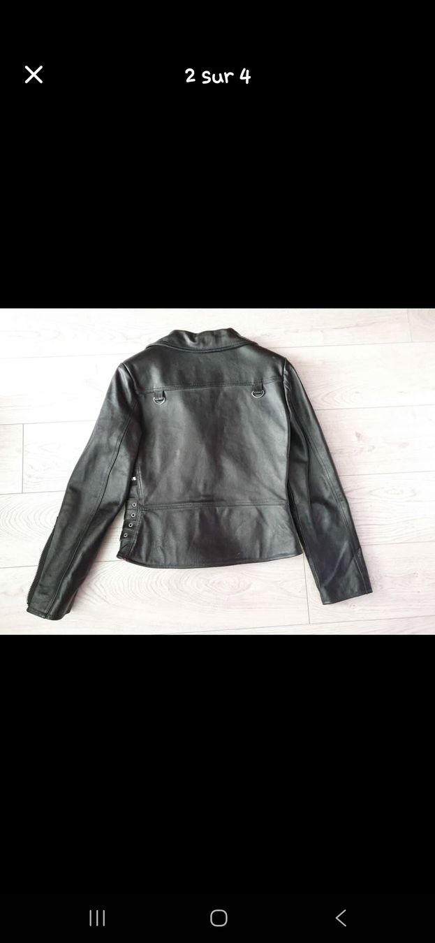 Giacche: Veste, blouson en véritable cuire  XL – Nuovo (secondo la descrizione) da Fully venduto da Lacrymosa 1