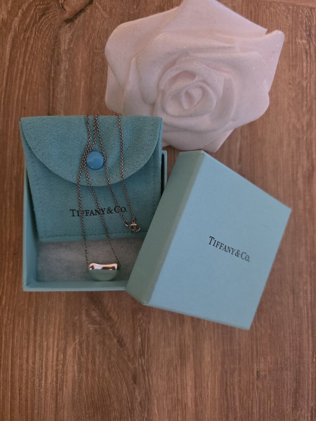 Tiffany & Co. Ketten: Tiffany & Co.  925 Silber Bean Kette 100% Original – Gebraucht aus Binningen von lieblingsstyle 3
