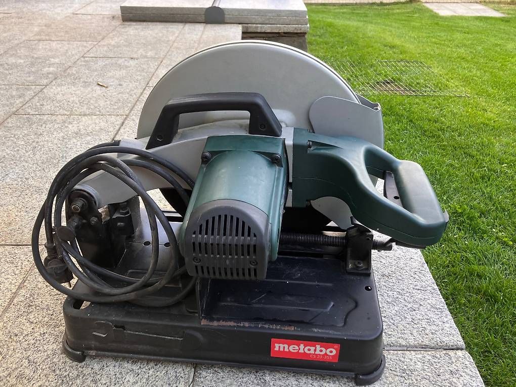 Metabo Alle Werkzeuge: Troncatrice per metallo METABO - Disco 34 cm. – Gebraucht aus Corzoneso von TognCavalett 3