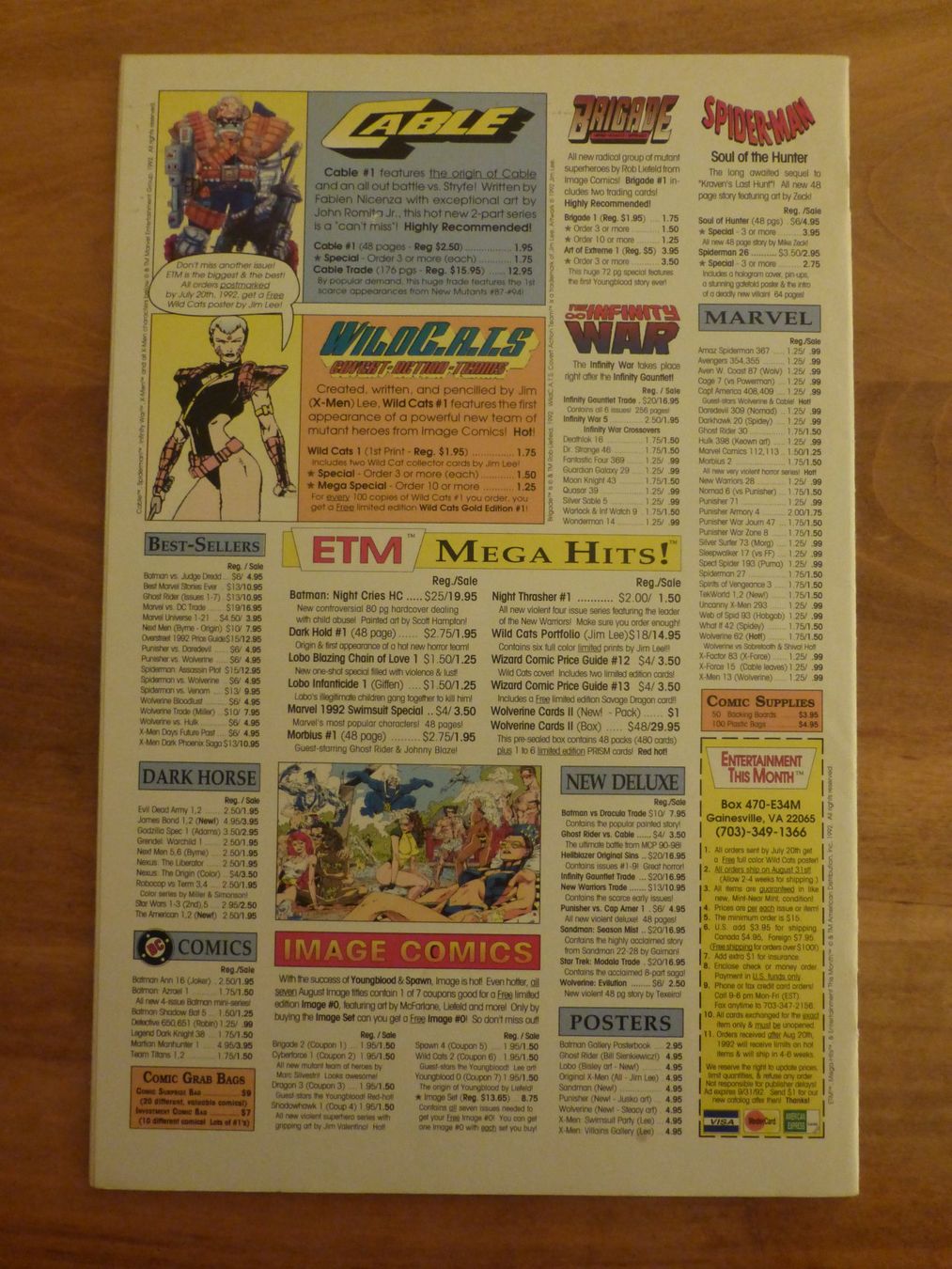 Fumetti: The original Ghost Rider Nr.2 Marvel Comics 1992 – Usato da Zumikon venduto da psisound 5
