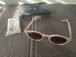 Sonnenbrille Ray-Ban RB 2180 6166/13 mit Etui und Putztuch