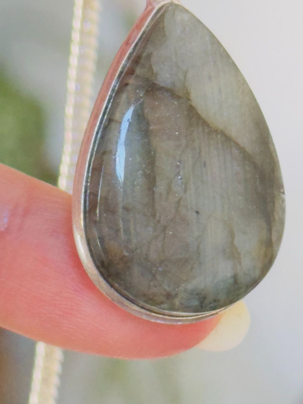 Catenine: Labradorite necklace – Nuovo e nell'imballaggio originale da Genève venduto da AGBERG 9