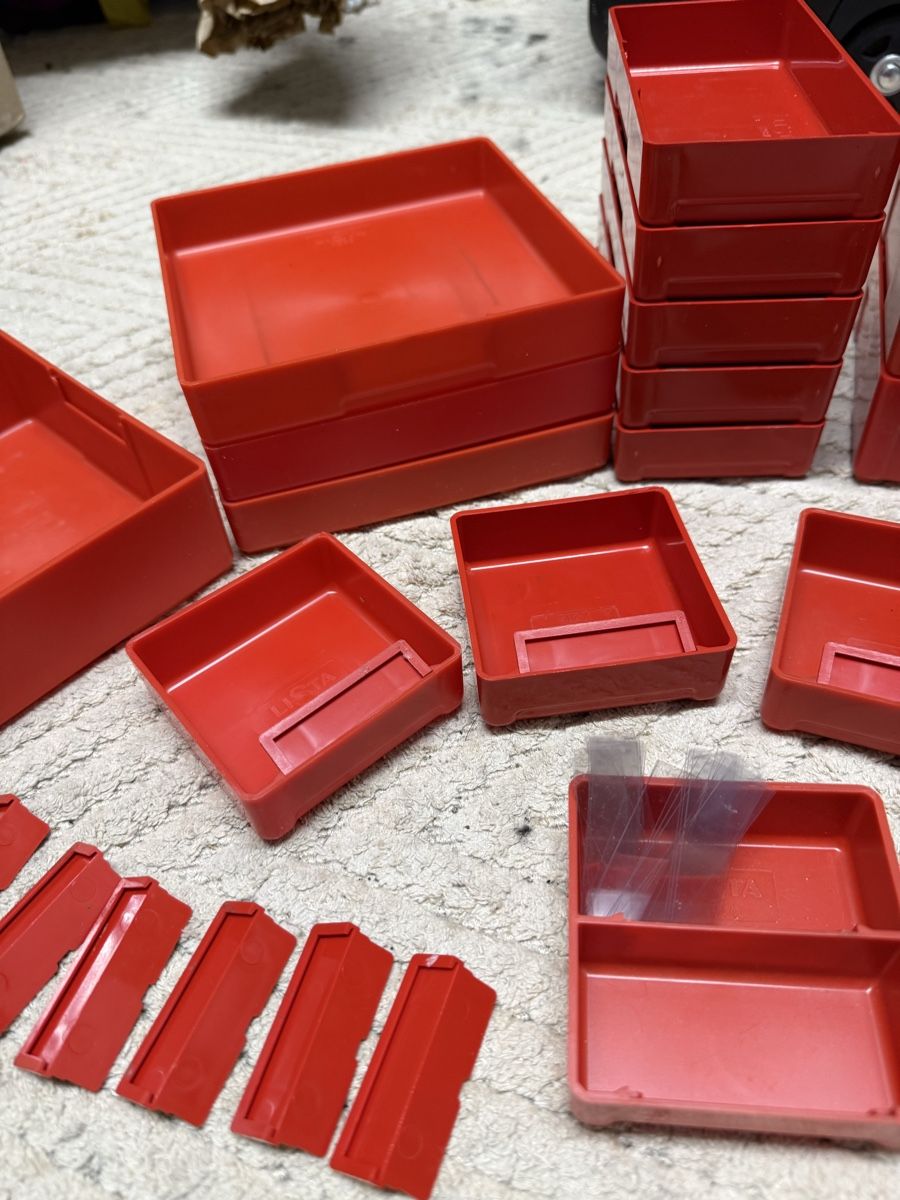 Lista Contenitori & Simili: Rote Sortierboxen Sammlung Lista Neuwertig! – Usato da Oberengstringen venduto da sigurros 3