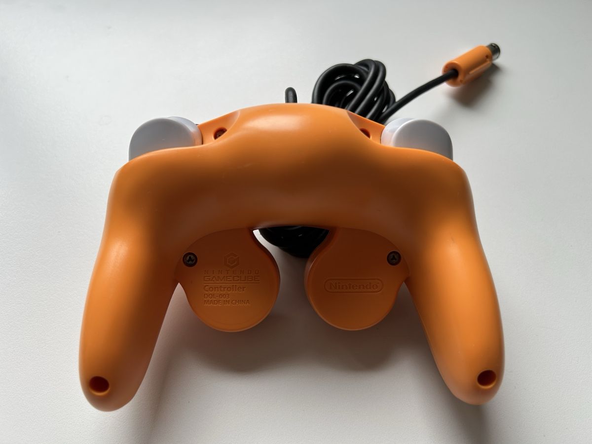 Nintendo Console: AKTIONSPREIS! Nintendo Gamecube Original Orange Controller – Usato da Belp venduto da center-discount 2