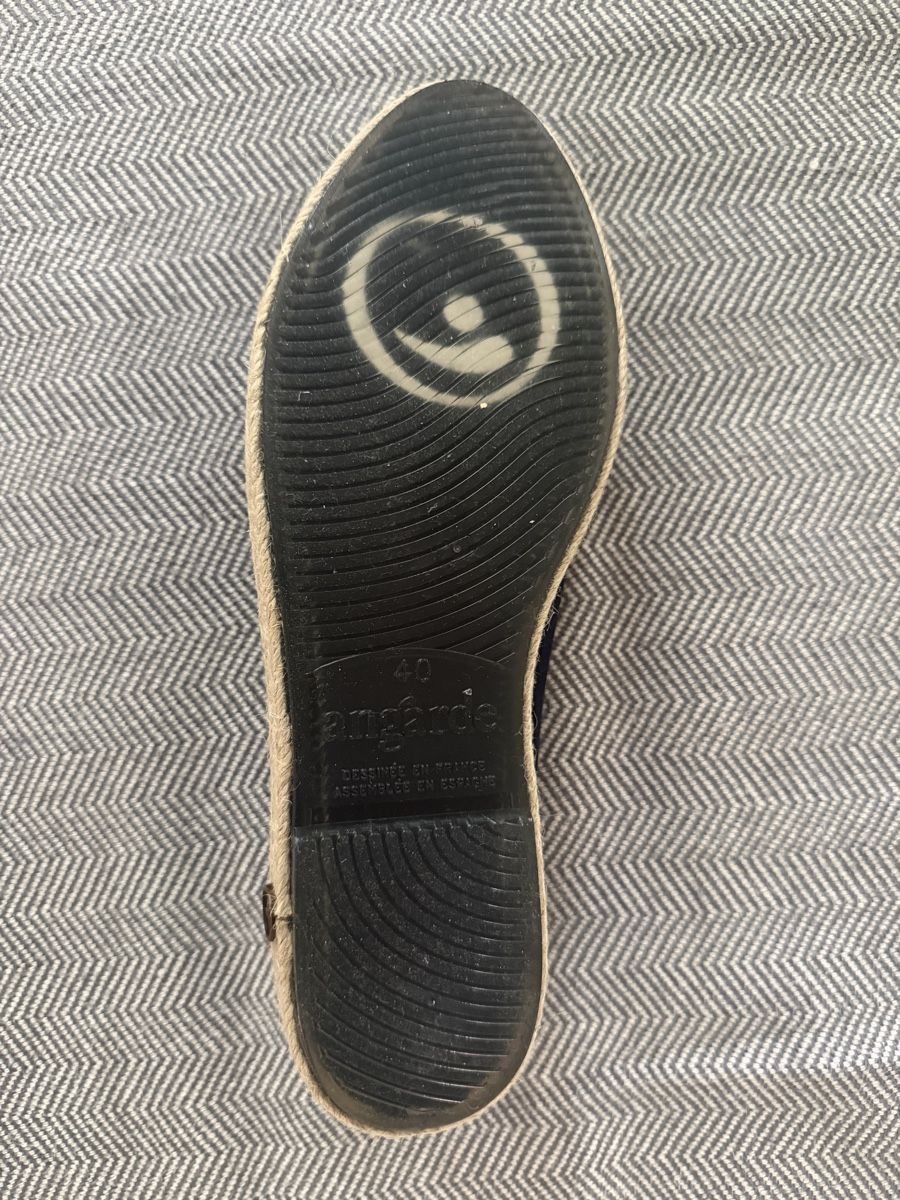 Scarpe da uomo: Angarde espadrilles marine EU 40 new – Nuovo (secondo la descrizione) da Zürich venduto da ag462 4